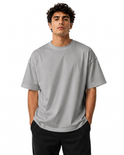 Ash Gray Men’s Premium Graphic Printed T-Shirt – Casual Streetwear Tee