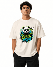 Chill Mode Men’s Premium Graphic Printed T-Shirt – Casual Streetwear Tee