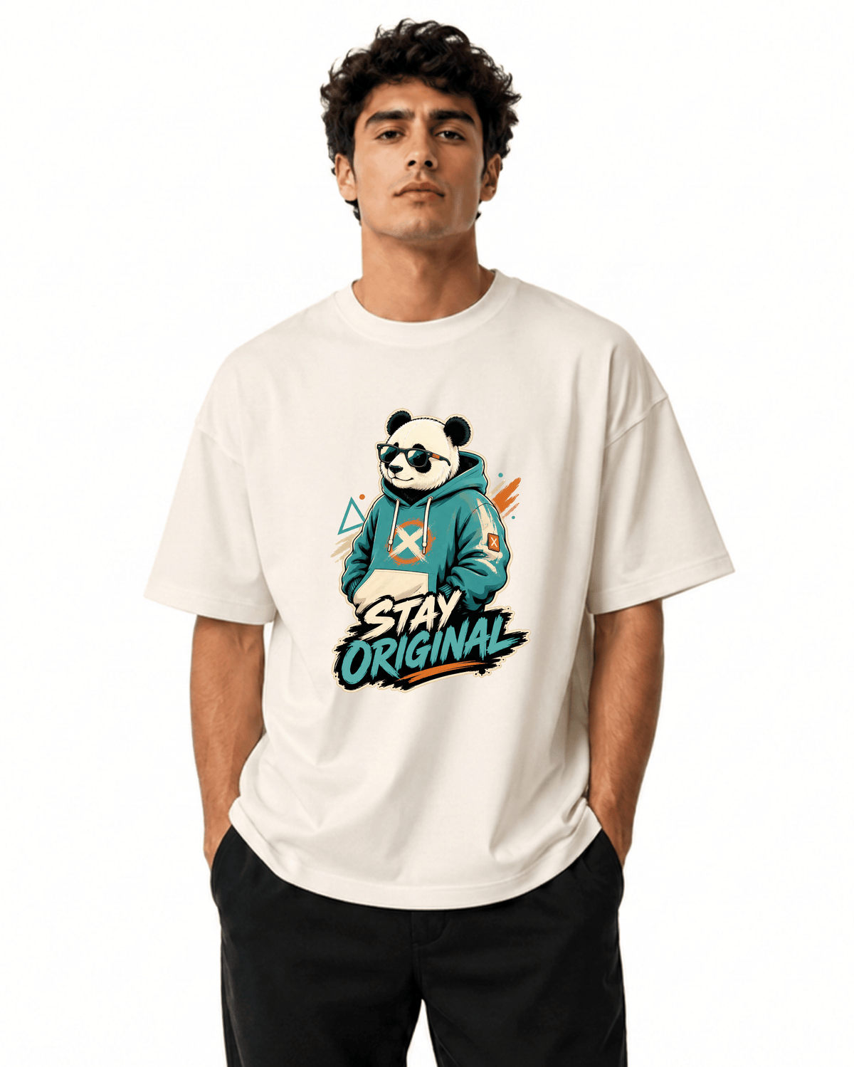 Stay Original Men’s Premium Graphic Printed T-Shirt – Casual Streetwear Tee