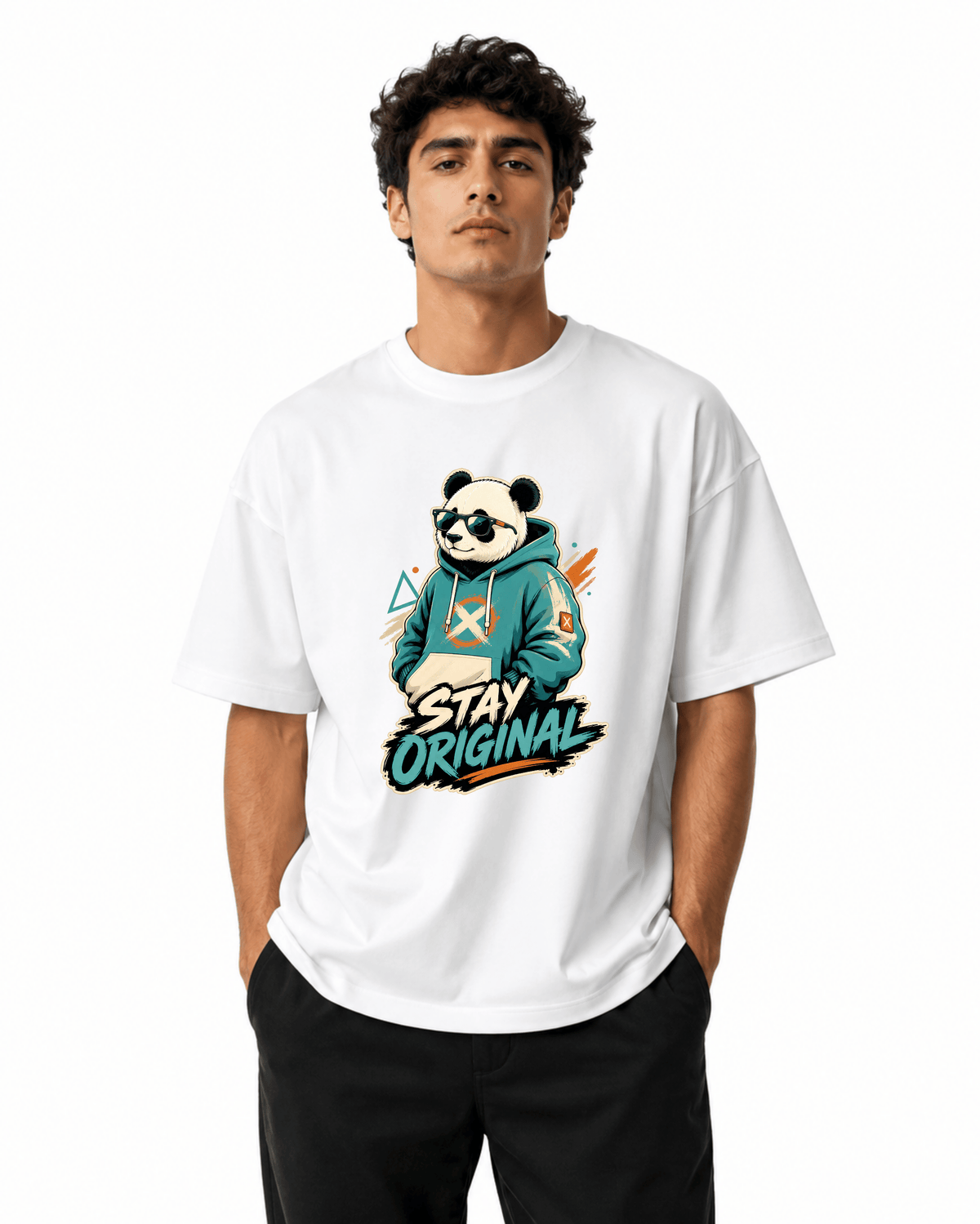 Stay Original Men’s Premium Graphic Printed T-Shirt – Casual Streetwear Tee