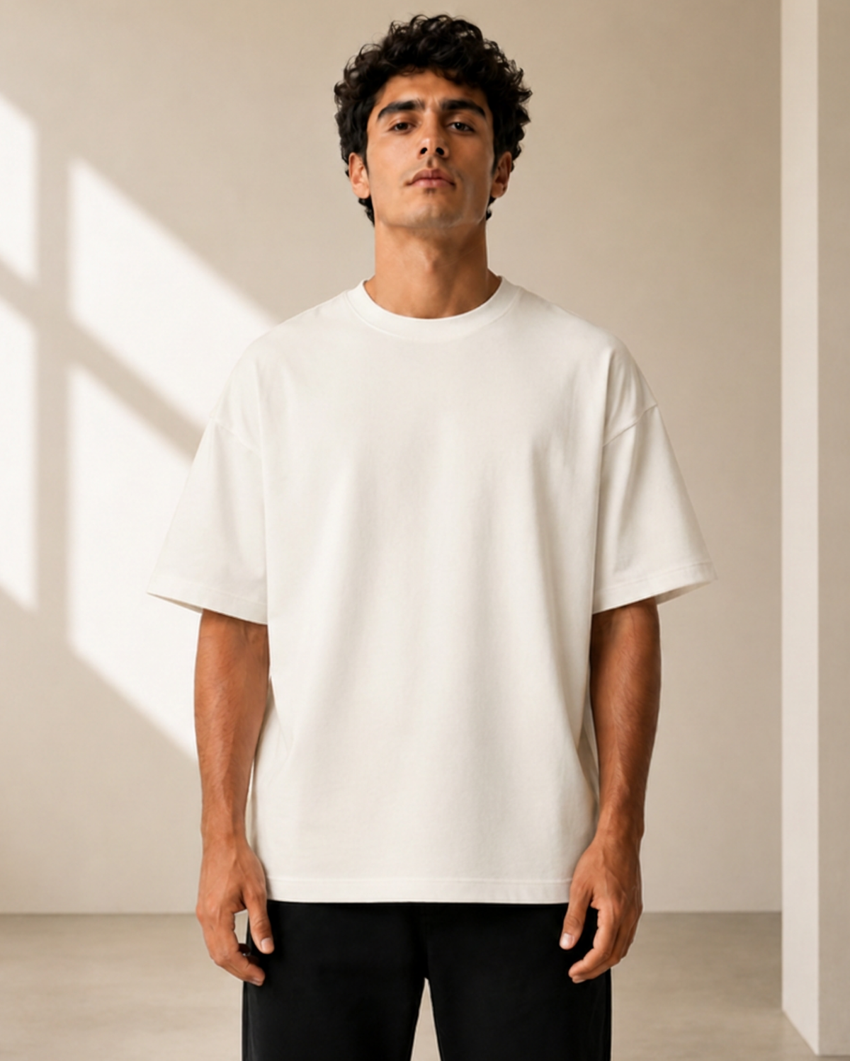 Off-White Men’s Premium Graphic Printed T-Shirt – Casual Streetwear Tee