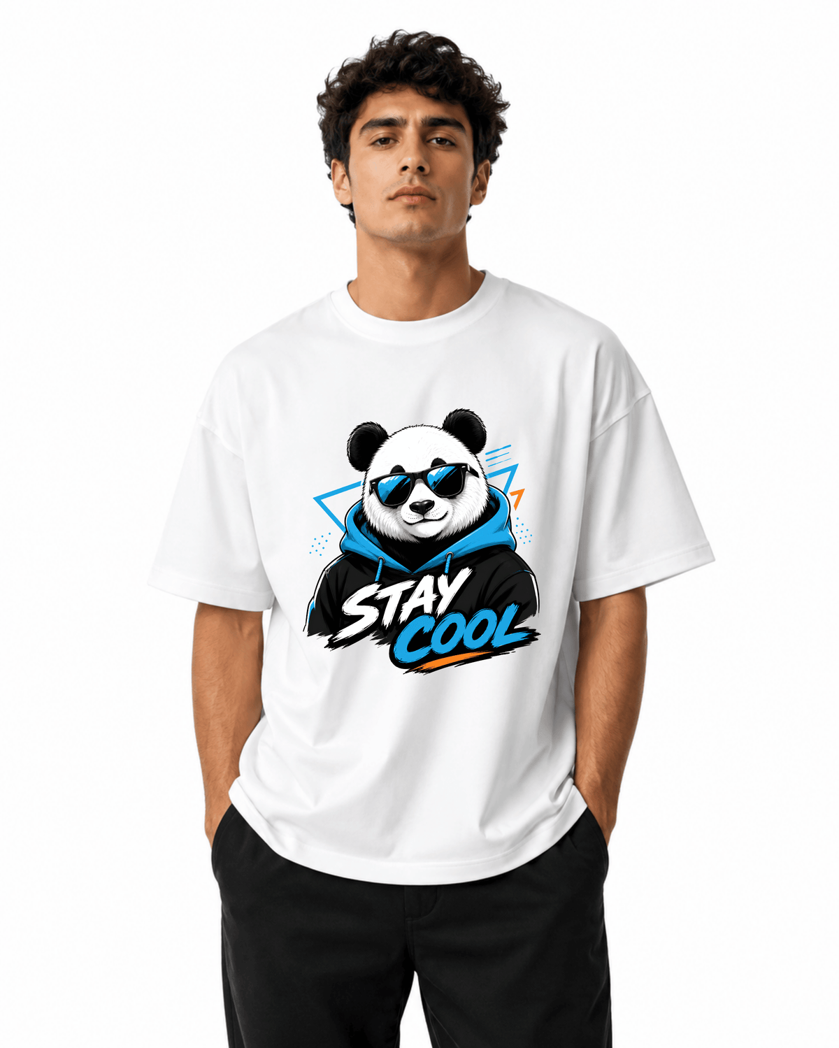 Stay Cool Men’s Premium Graphic Printed T-Shirt – Casual Streetwear Tee