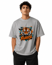 Fearless Men’s Premium Graphic Printed T-Shirt – Casual Streetwear Tee