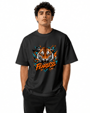 Fearless Men’s Premium Graphic Printed T-Shirt – Casual Streetwear Tee