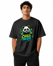 Chill Mode Men’s Premium Graphic Printed T-Shirt – Casual Streetwear Tee
