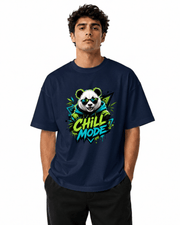 Chill Mode Men’s Premium Graphic Printed T-Shirt – Casual Streetwear Tee